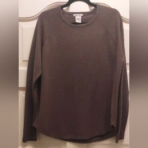 Sweet Romeo Army Green Crew Neck Women's Sweater Ladies XL EUC